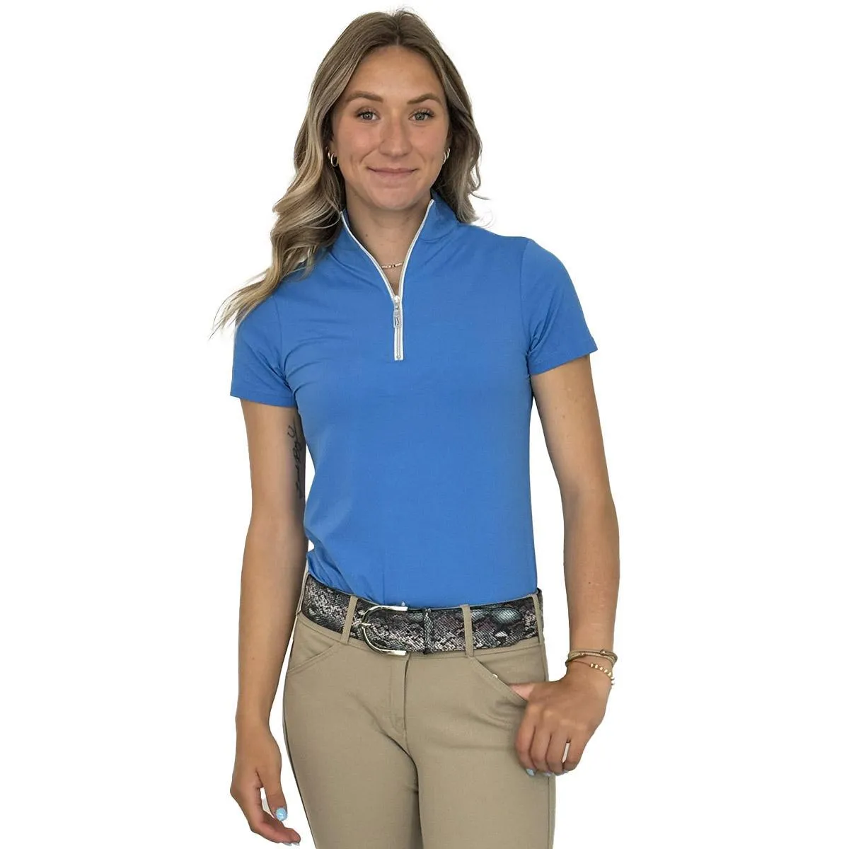 Tailored Sportsman Ladies Icefil Short Sleeve Sun Shirts