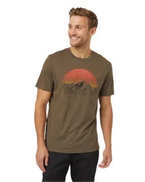 TENTREE Vintage Sunset T-Shirt Tundra Heather/Arbutus