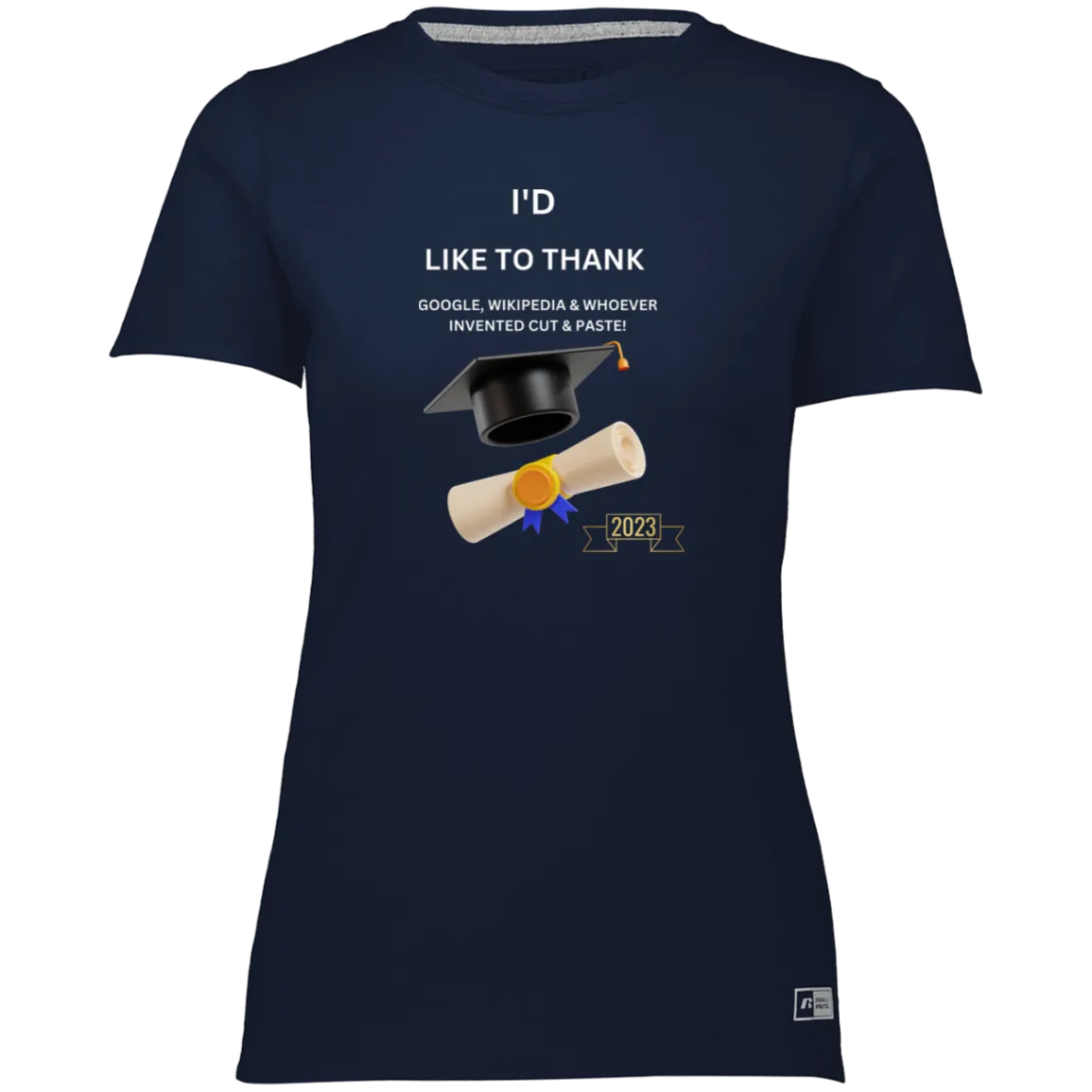 THANKS GOOGLE 64STTX Ladies’ Essential Dri-Power Tee