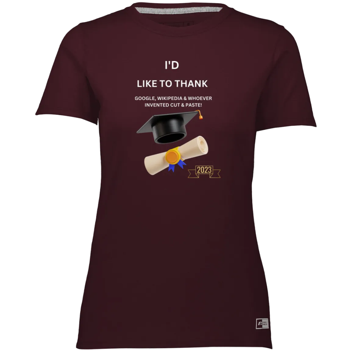 THANKS GOOGLE 64STTX Ladies’ Essential Dri-Power Tee