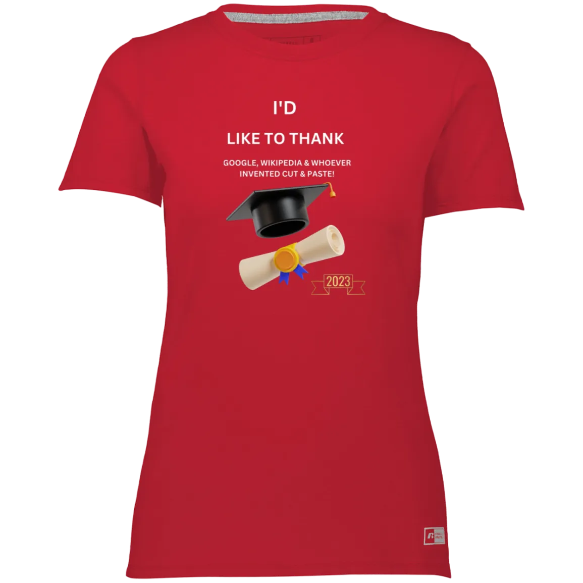THANKS GOOGLE 64STTX Ladies’ Essential Dri-Power Tee