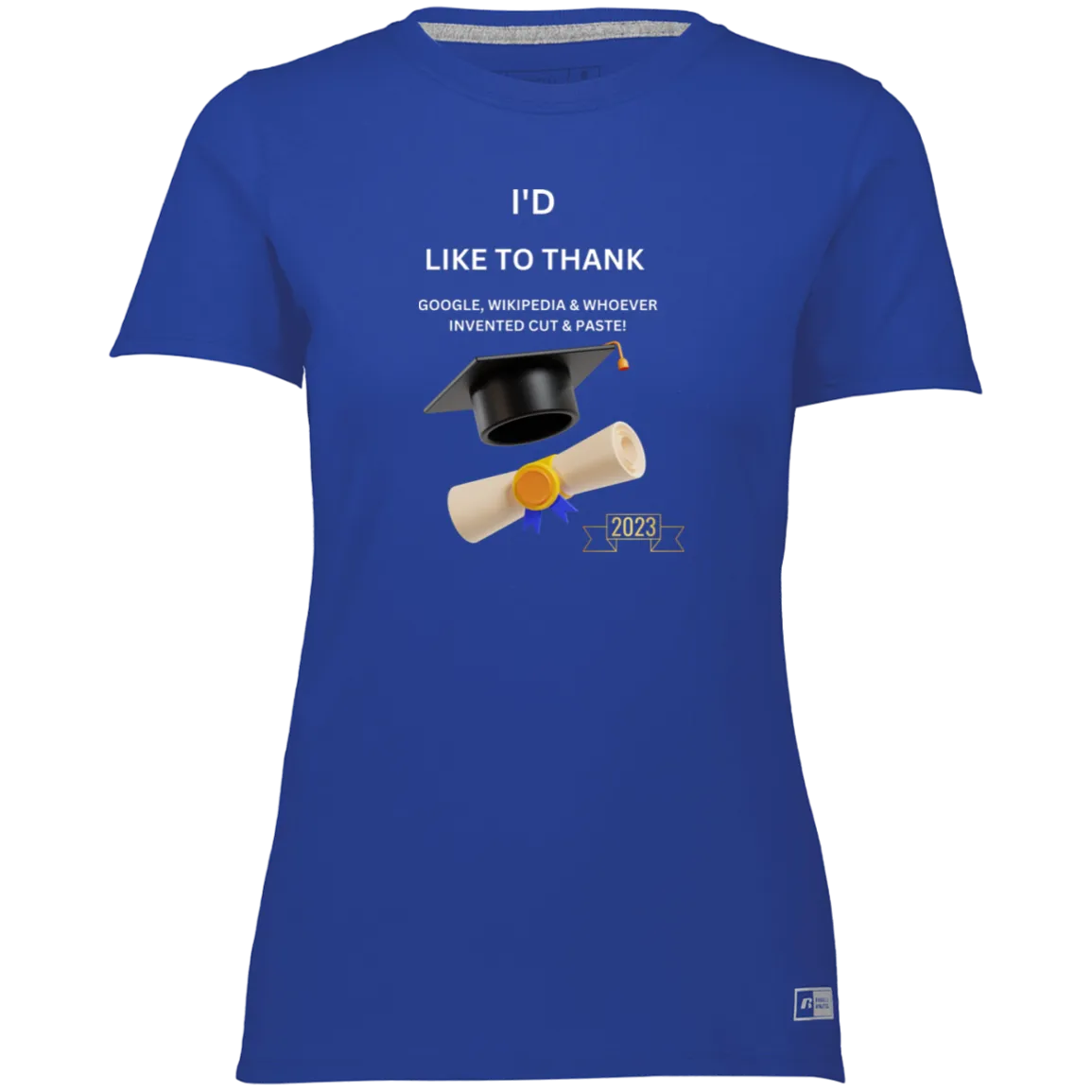 THANKS GOOGLE 64STTX Ladies’ Essential Dri-Power Tee