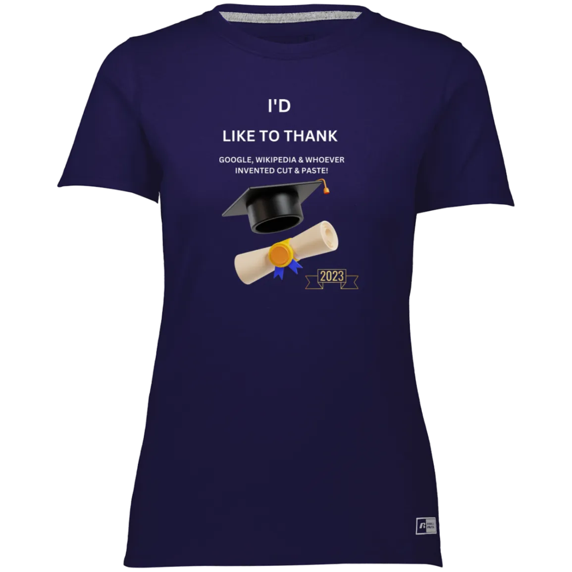 THANKS GOOGLE 64STTX Ladies’ Essential Dri-Power Tee
