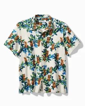Tommy Bahama Tiki Tumble Silk Camp Shirt