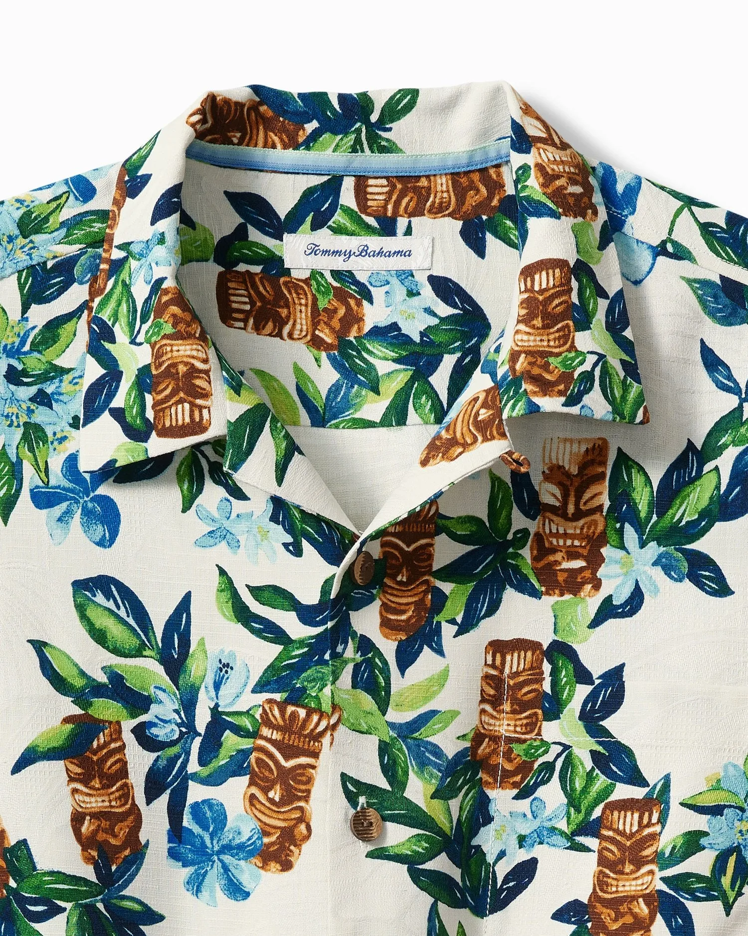 Tommy Bahama Tiki Tumble Silk Camp Shirt
