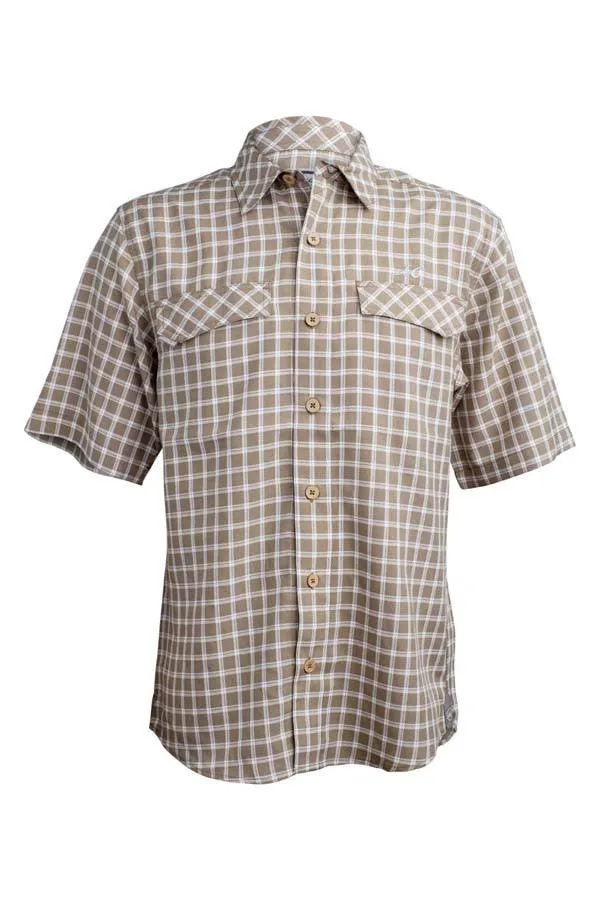 Traditional Coastal Plaid Short Sleeve
