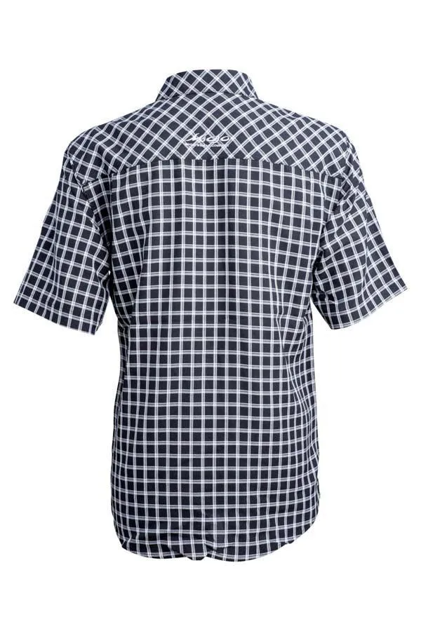 Traditional Coastal Plaid Short Sleeve