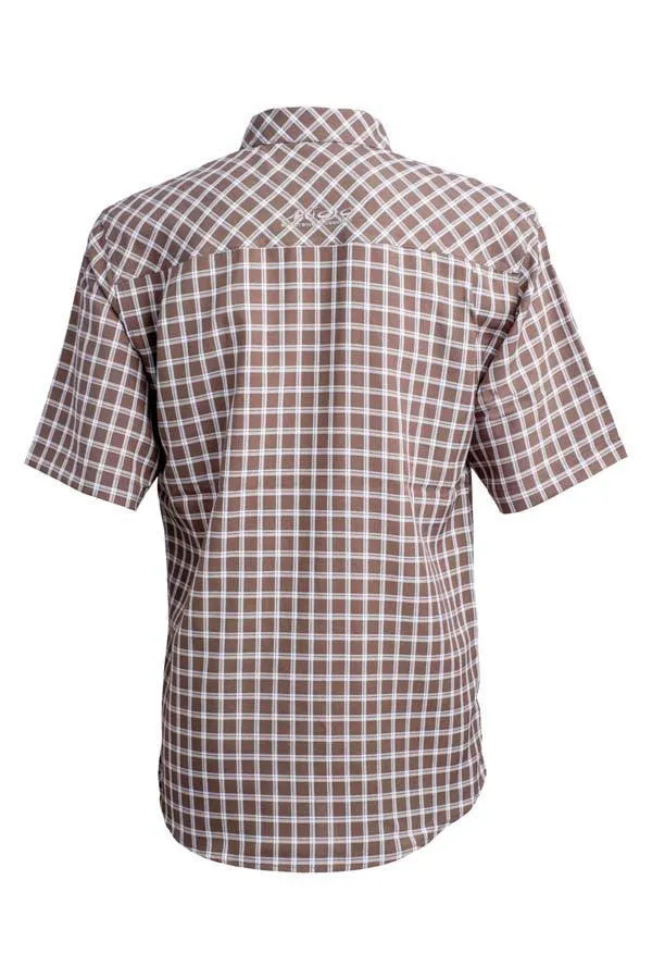 Traditional Coastal Plaid Short Sleeve