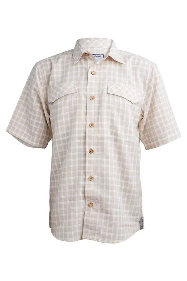 Traditional Coastal Plaid Short Sleeve