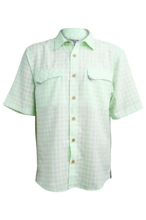 Traditional Coastal Plaid Short Sleeve