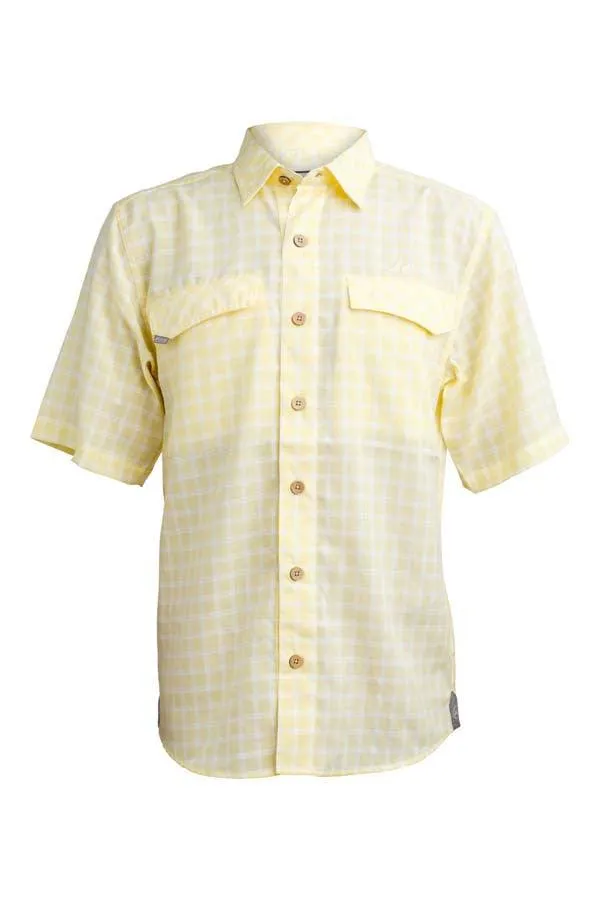 Traditional Coastal Plaid Short Sleeve