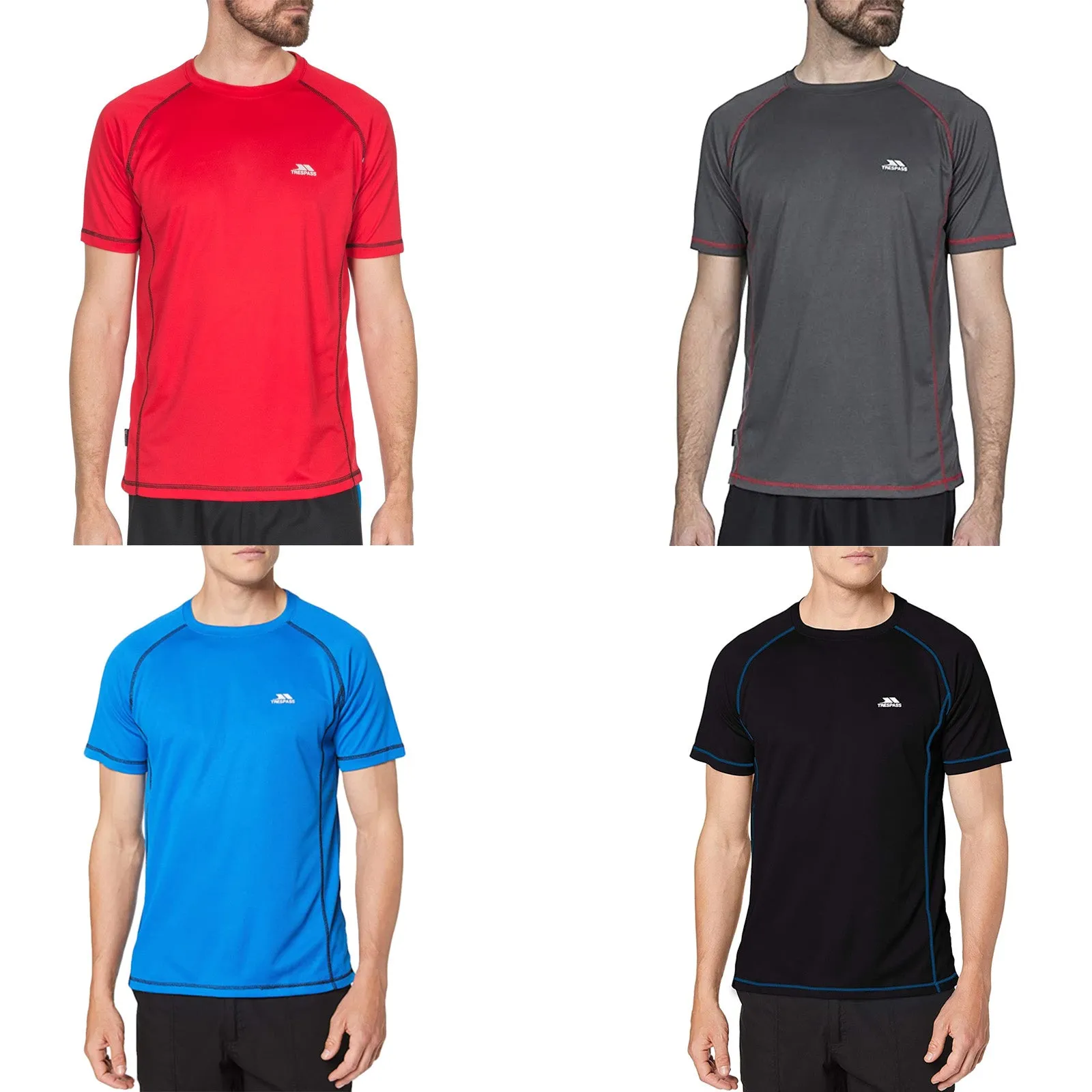 Trespass Mens Albert Quick Dry T-Shirt