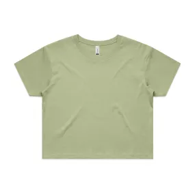 Ultimate Women Crop Tee - Pistachio