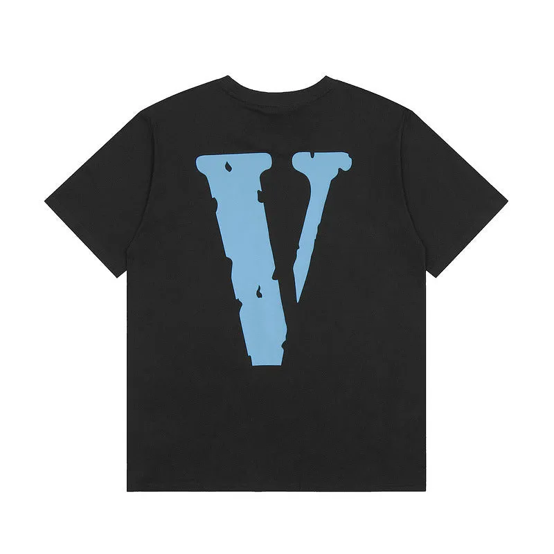Vlone T Shirts Short Sleeve T-shirt Men American Street