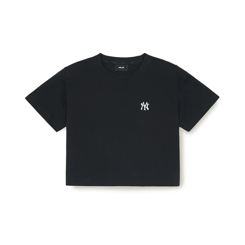 Women'S Basic Cropped T-Shirt New York Yankees