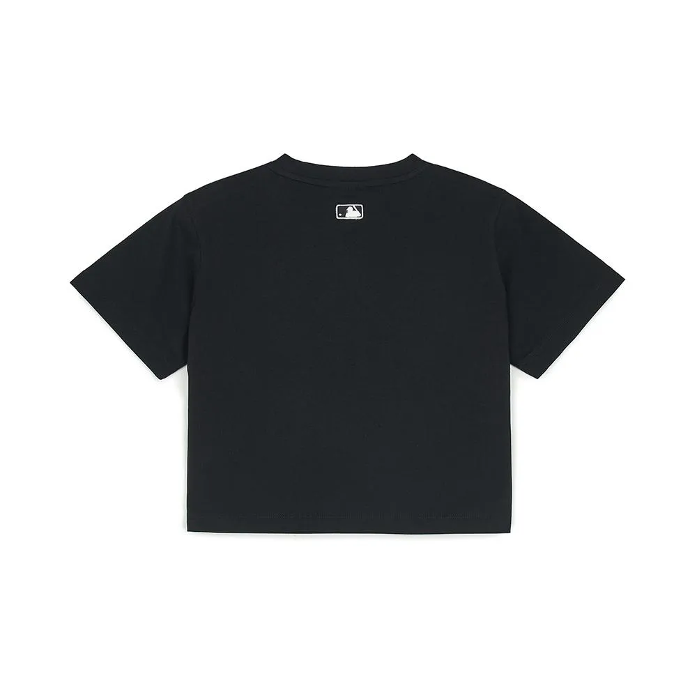 Women'S Basic Cropped T-Shirt New York Yankees