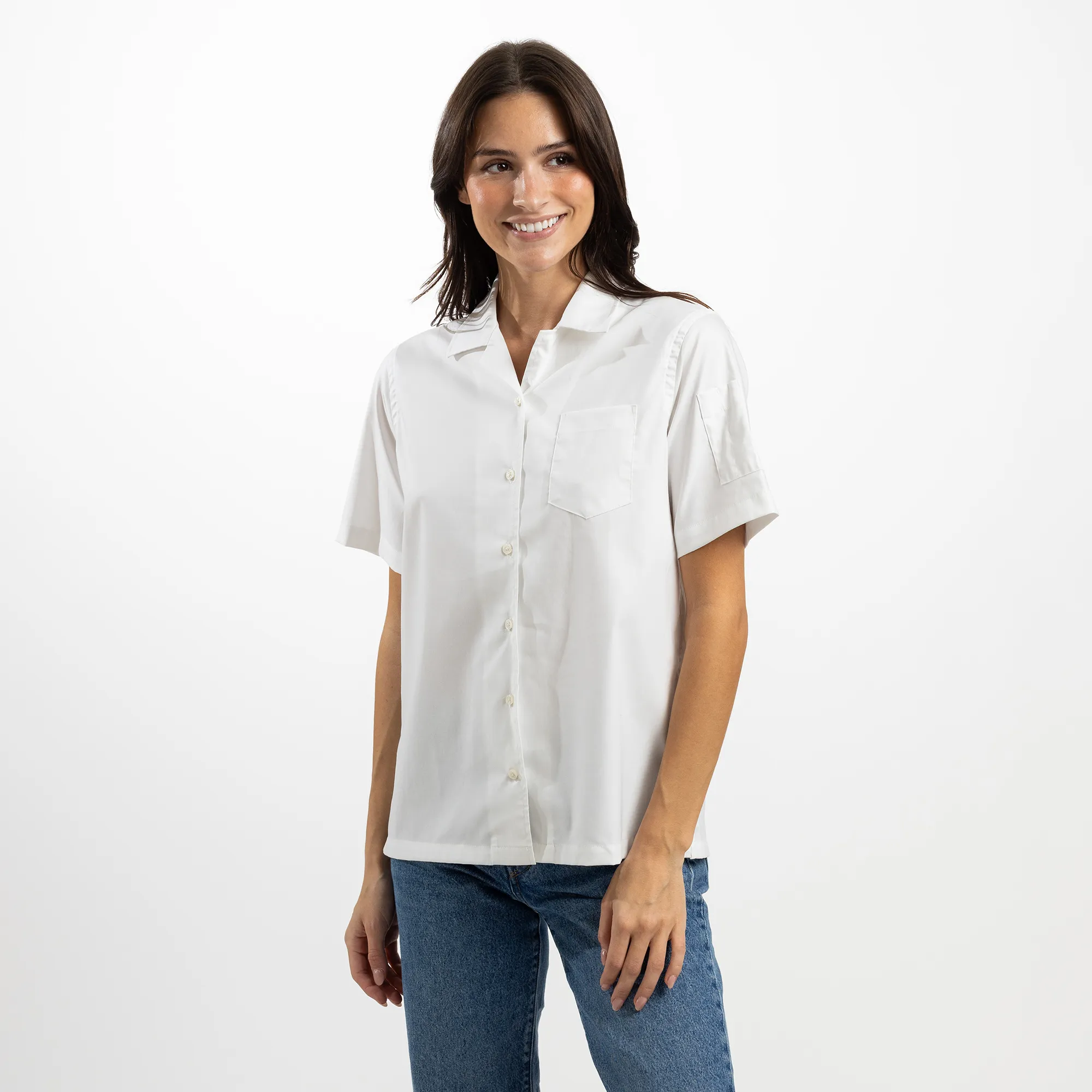 Women's Coolmax Short Sleeve Chef Shirt