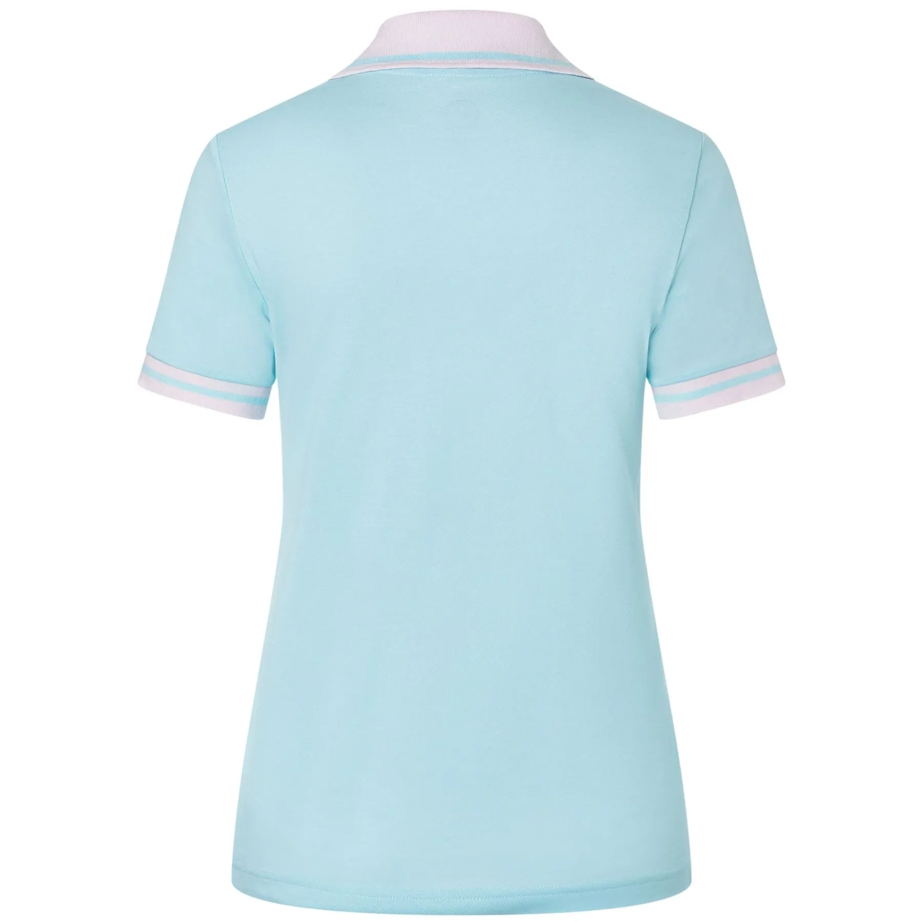 Womens Lydia Straight Cut Polo Clearwater - SS24
