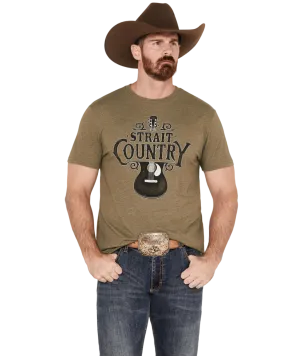 Wrangler George Strait Men's Country Guitar Short Sleeve Graphic T-Shirt