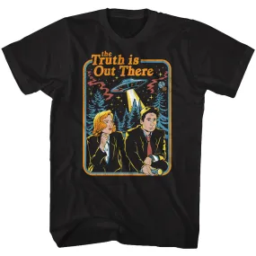 Xfiles Retro Book Cover Men's T-Shirt