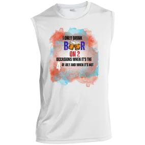 yup ST352 Men’s Sleeveless Performance Tee