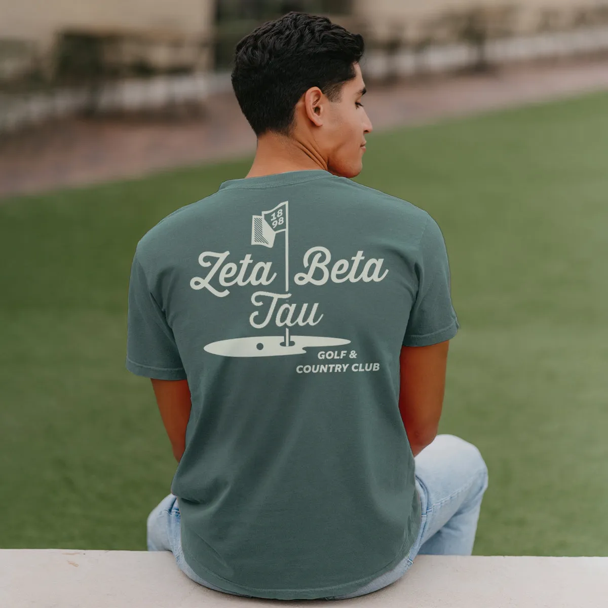 ZBT Comfort Colors Par For The Course Short Sleeve Tee